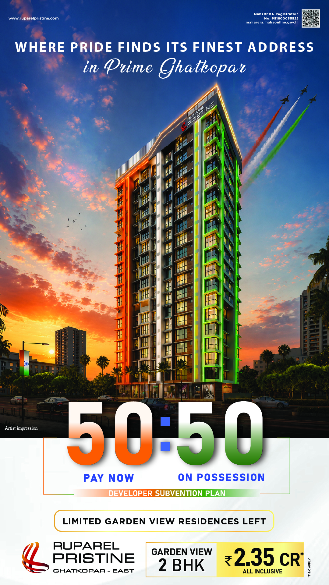 Ruparel Pristine - Ghatkopar East